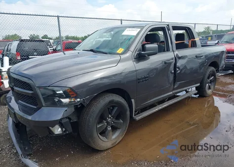 2018 Ram 1500 St from USA, damaged, VIN 1C6RR7KG2JS257576